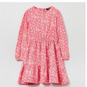 OVS Italy Kids Pink Floral Dress